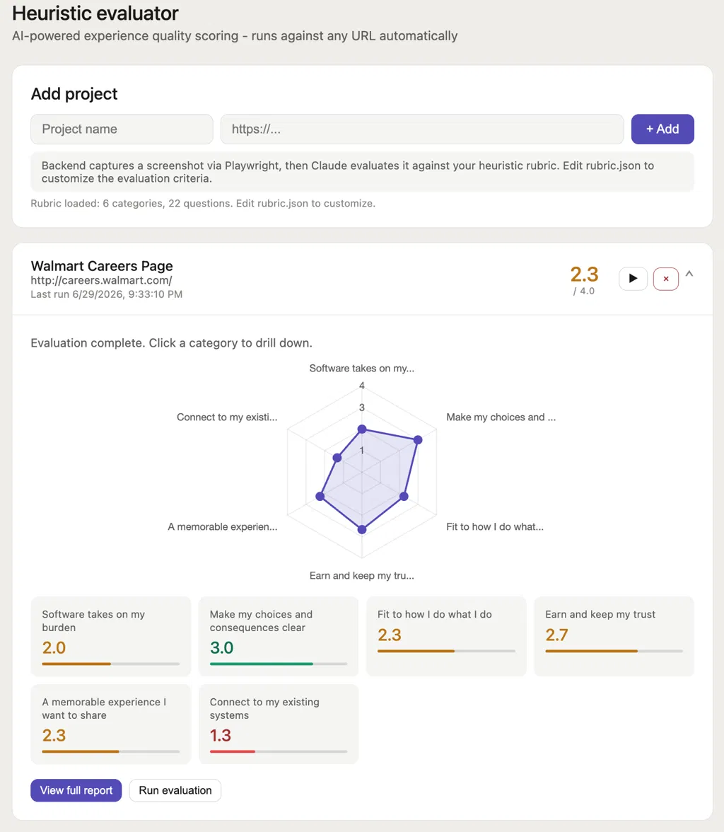 Heuristic Evaluator preview
